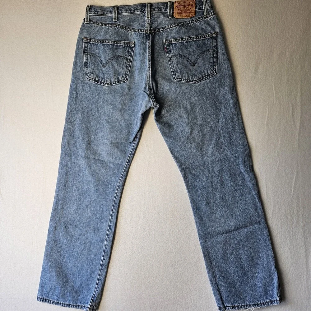 Levi's 501 XX Jeans Mens 38x32 Button Fly Jeans Classic Straight Leg 501XX